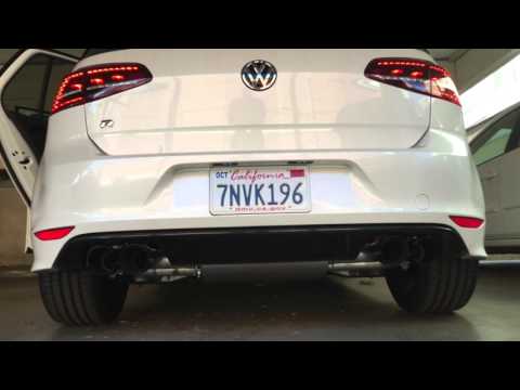 Vw golf r mk7 awe exhaust
