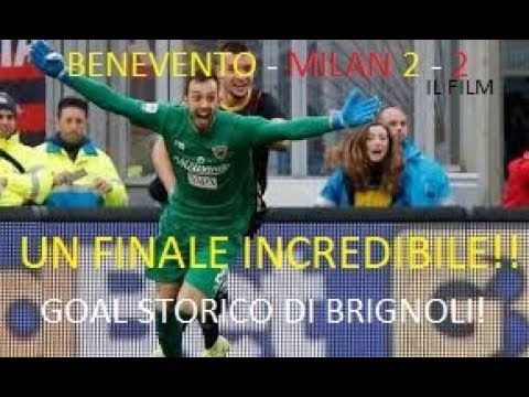 Benevento-Milan 2-2, il finale più incredibile di sempre!