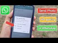 how to send high quality photos in whatsapp 2022