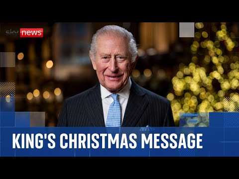 Watch the King's Christmas message in full