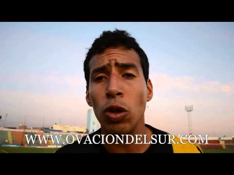 Copa Perú 2014 Entrevista a Alexis Burga jugador de FBC Aurora - 03/05/2014