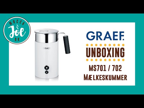 GRAEF. Pieno plaktuvas MS701EU Baltas, elektrinis, 450 W video