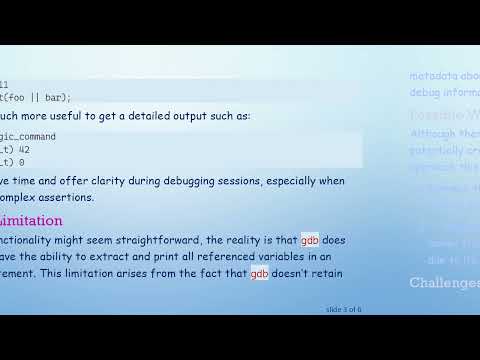 Unlocking gdb for Detailed Variable Insights in Assertions