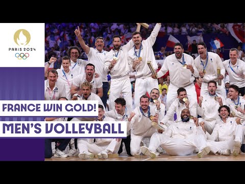 France beat Poland to win gold medal in men's volleyball 🏐🥇 | Paris 2024 Highlights
