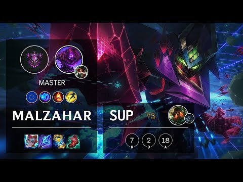 Malzahar Support vs Nautilus - EUW Master Patch 11.13