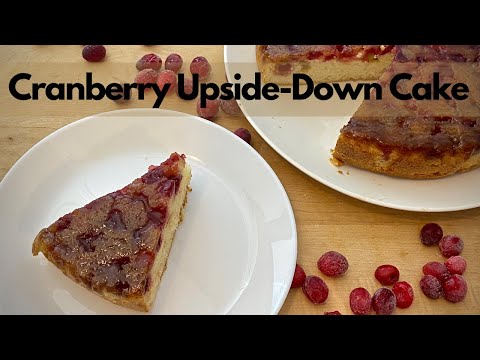 Cranberry upside down Cake