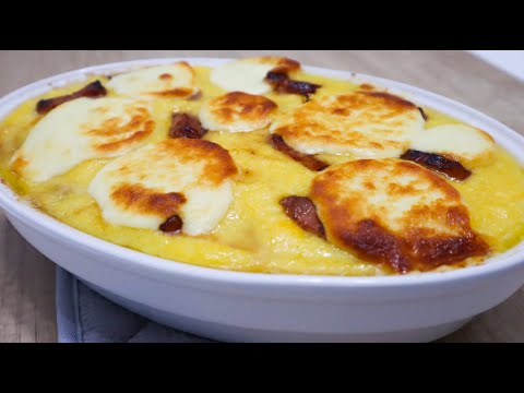 Bulz cu branza de burduf | Mamaliguta cu branza la cuptor | Flavoured by Irene