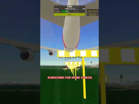 LANDING IN CROSSWINDS AIRBUS A380 #PTFS #PLANE #CROSSWINDS #PILOTRAINGFIGHTSIM.