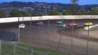 preview picture of video 'Mini Stock Main 5-17-14 Petaluma Speedway'