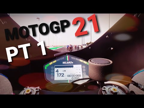 MotoGP 21 | CAREER MODE PT 1 _ FIRST PERSON