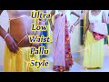 Be Bold Beautiful With The Ultra Low Waist Saree Drape And Chiffon Saree I Traditional Pallu Style
