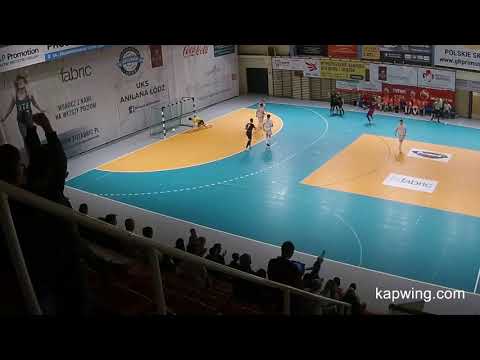 Gol na 1-0 Adam Wróblewski (WNS Malwee Łódź - GI Malepszy Futsal Leszno)