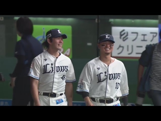 ライオンズ・佐藤龍世選手・今井達也投手ヒーローインタビュー 10月1日 埼玉西武ライオンズ 対 北海道日本ハムファイターズ