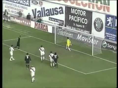 luis figo vs Rayo Vallecano 2002