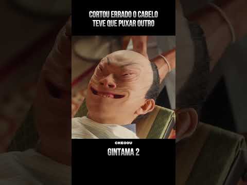 cortou errado o cabelo teve que puxar outro #filmes