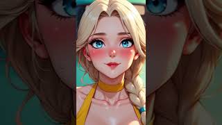 elsa lave des voitures #disney #forzen