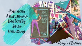 Planners Anon // Butterfly Skies // Planner Goodies Unboxing