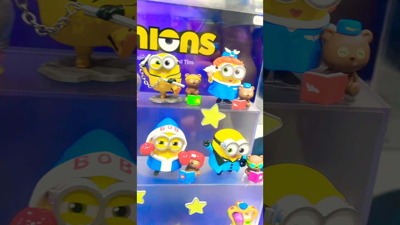 Pop Mart Minions Bedtime Stories by Bob and Tim #popmart #minions #bobandtim