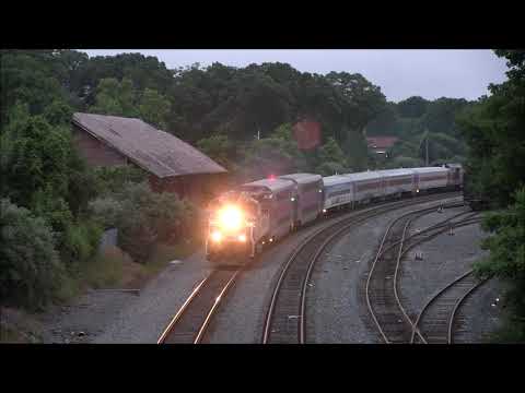Abandoned: CapeFlyer passes the Middleboro Freight House