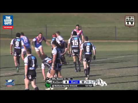 Real NRL Round 13 First Grade Highlights - Maitland Pickers v Kurri Kurri Bulldogs