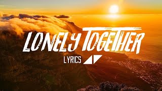 Avicii - Lonely Together ft. Rita Ora (Lyrics / Lyric Video) (cover by Jasmine Thompson)