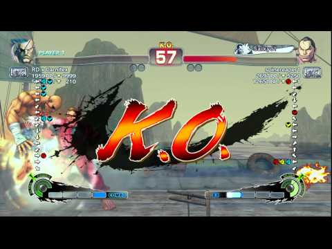 USFIV~ Dan (spinereaper1) vs.  Sagat (RD x Carnifex) HD