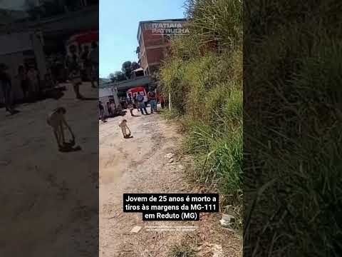 JOVEM É MORTO A TIROS EM REDUTO (MG)