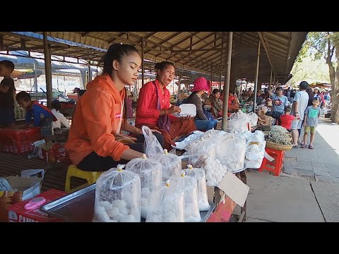 Asian Sweet And Fresh Food Compilation - Oudong Street Food View Part 3 - Cambodian Street Food