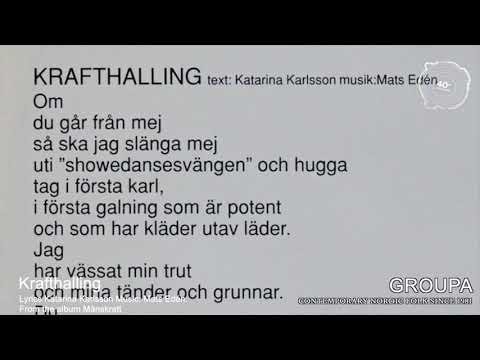 Krafthalling - Groupa