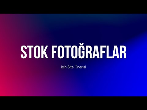 Wix Eğitim Serisi | 5 - Stok Fotoğraflar için Site Önerisi