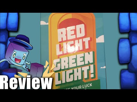 Red Light Green Light: A Press Your Luck Racing Gam Review - with Tom Vasel