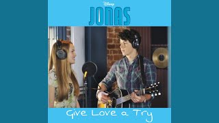 Nick Jonas - Give Love a Try [feat. Bridgit Mendler] (Audio)