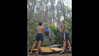 Video thumbnail de El de la patata, 6A+. Valsaín
