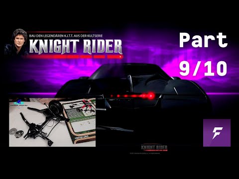 Fanhome Knight Rider K.I.T.T. Part 9 & 10 - Right front suspension and further construction of th...