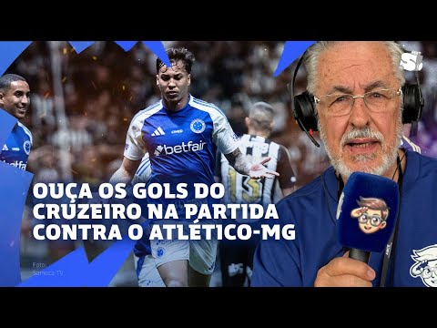 OUÇA OS GOLS DA VITÓRIA DO CRUZEIRO NO CLÁSSICO NA VOZ DE ALBERTO RODRIGUES