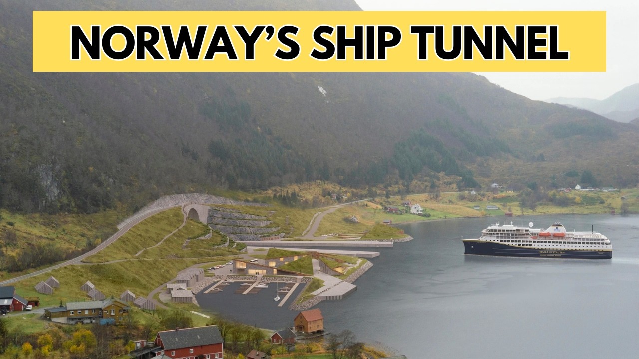 Norway’s Bold Plan for the World’s First Ship Tunnel