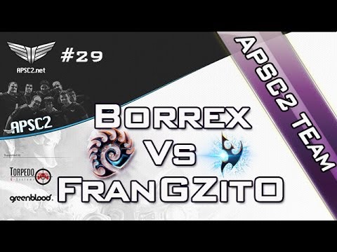 APSC2 Team #29 Borrex vs FranGZitO - ZvP - [HOTS] - StarCraft 2