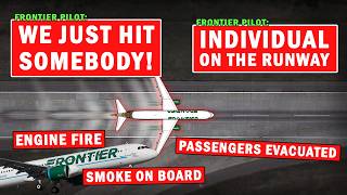 Frontier Plane Hits Person during Takeoff at Denver International