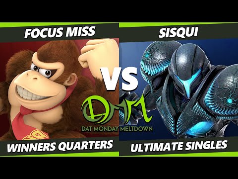 DAT Monday Meltdown 220 Winners Quarters - Focus Miss (Pokemon Trainer, DK) Vs. sisqui (Dark Samus)