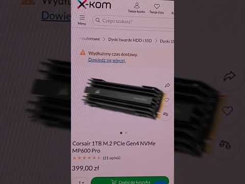 Najlepsze dyski SSD M.2 NVMe jakie obecnie możemy kupić #shorts