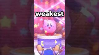 Why Kirby is the Weakest Nintendo Character…