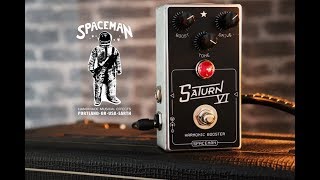 Video thumbnail for Improve YOUR Guitar Tone with Spaceman Effects - SATURN VI harmonic booster by Pedals Fusion