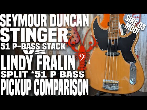Seymour Duncan vs. Lindy Fralin - Battle of the '51 P Bass Pickups - LowEndLobster Tone Shootout