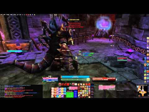 Erudax - Grim Batol Heroic last boss multiboxed by 4 paladins