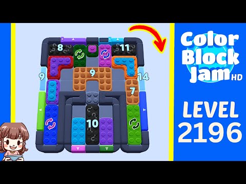 Color Block Jam Level 1294 (2196) Solution Walkthrough