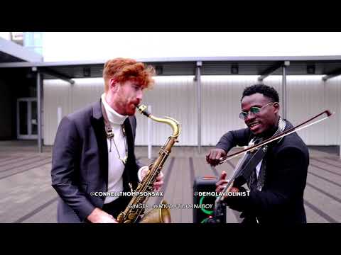Ginger - Wizkid ft Burna Boy (Violin cover by Demola X Connel Thompson Sax)