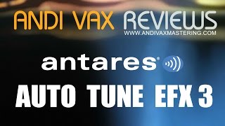 Video thumbnail for AVR 022 - Antares Autotune EFX 3 by andivax
