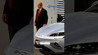 Mobil Sedan Listrik Mewah BYD Seal Mendebut di India Auto Expo 2023