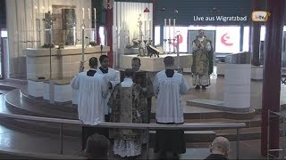 Traditional Latin Mass on 5th Sunday after Epiphany from FSSP Seminary Wigratzbad 10 February 2019