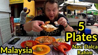 🇲🇾 DELICIOUS 🍗 NASI DALCA RAHIM IN GEORGETOWN PENANG, MALAYSIA | EATING IN THE STREETS AGAIN